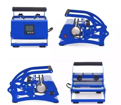 Máquina Cricut Popular, prensa de calor rotativa de cilindro recto Manual para máquina de tazas, impresora de sublimación Presse a Chaud y calor